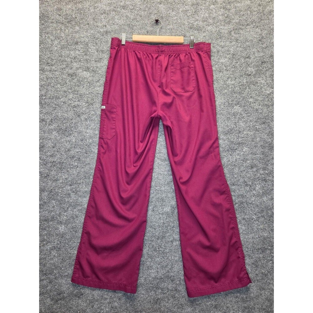 Grey's Anatomy By Barco Scrub Cargo Pants Womens L Lot 4 Multicolor Drawstring - Picture 5 of 15